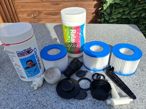 Hot tub chemicals and - hot,